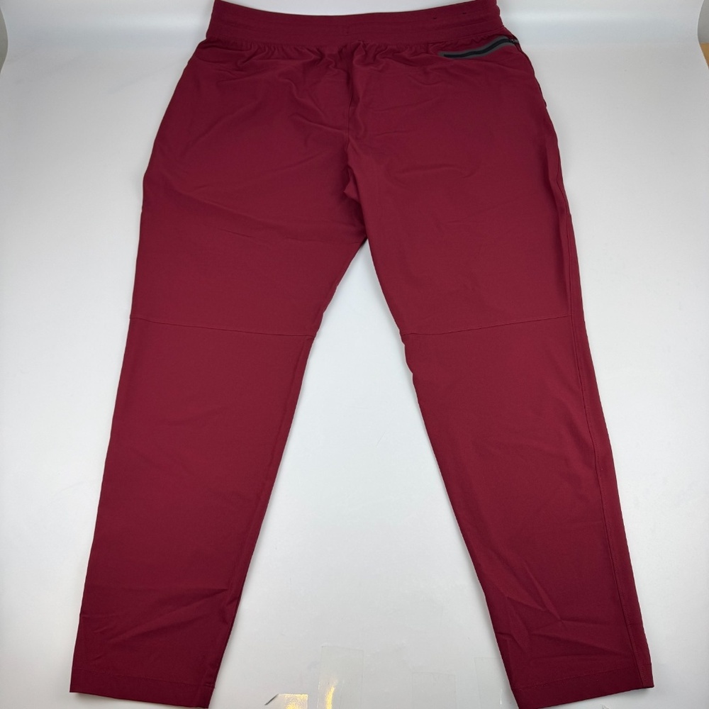 Under Armor Mens Size 2XL Elite Tech Joggers Tapered Maroon